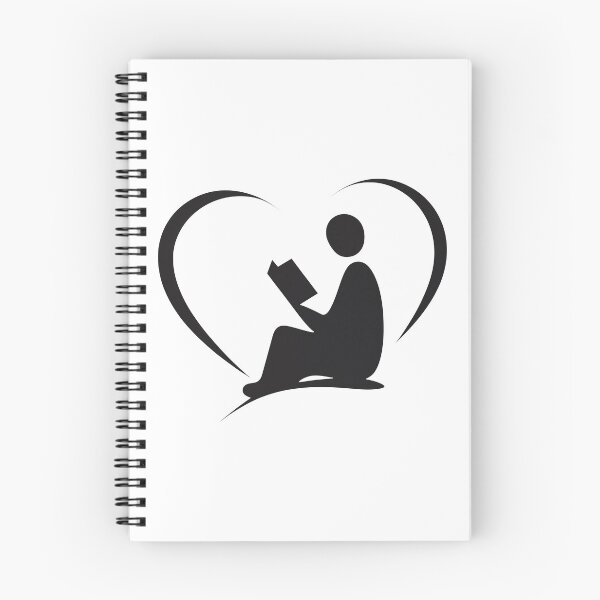 Item preview, Black Heart Gentle Focus Is A Quiet Escape For Readers designed and sold by FWLKIT.