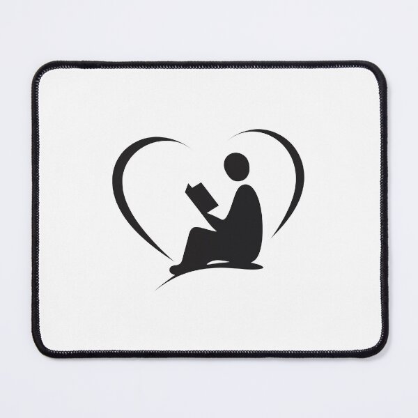 Item preview, Black Heart Gentle Focus Is A Quiet Escape For Readers designed and sold by FWLKIT.