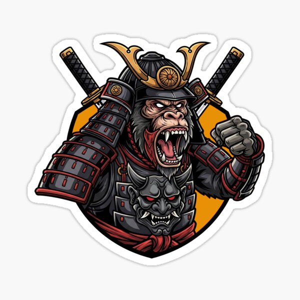 Item preview, Shogun Gorilla designed and sold by vinartdesigns.