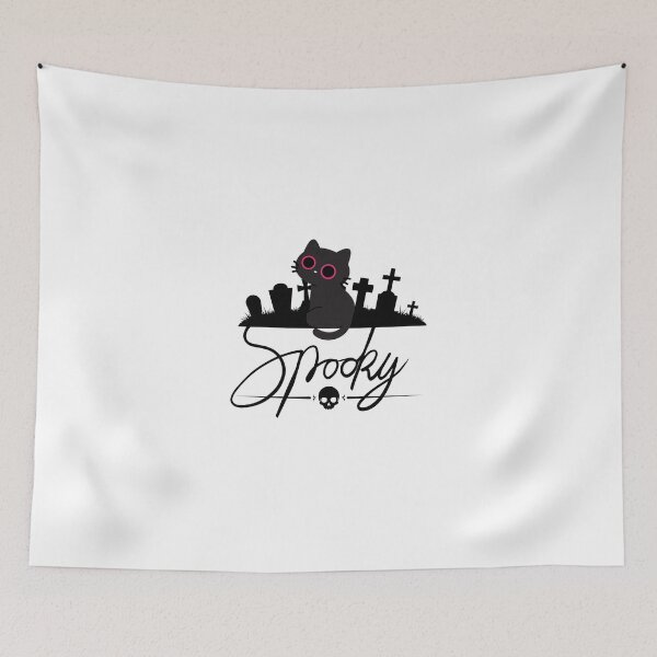 Item preview, Spooky the cat designed and sold by TriForceDesign.
