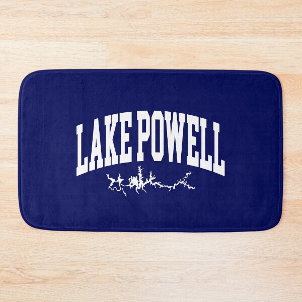 Artikelvorschau, Lake Powell – Gebogener Text im College-Stil mit Seeform entworfen und verkauft von chosenhomes.