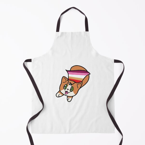 Item preview, Half Cat Super Pride Lesbian Pride designed and sold by Milk on Cake.