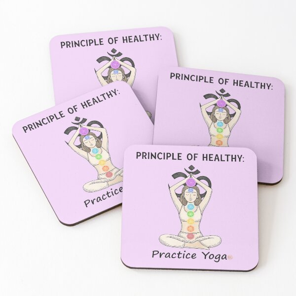 Item preview, Principle of Healthy: Practice Yoga designed and sold by DianaAlunaImage.