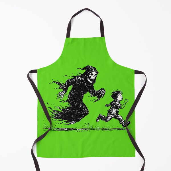 Item preview, Terrifying Dreadful Creepy Monster Chasing Little Boy designed and sold by scooterbaby.