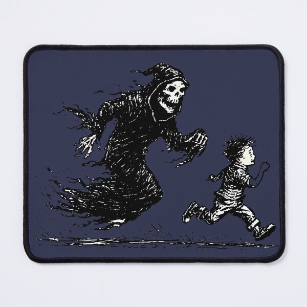 Item preview, Terrifying Dreadful Creepy Monster Chasing Little Boy designed and sold by scooterbaby.