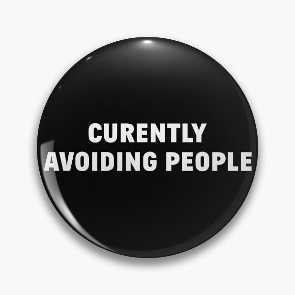Item preview, Currently Avoiding People - Social Battery Low Mode designed and sold by Office Geek Shop.