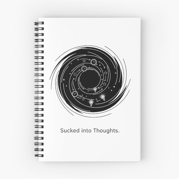 Item preview, Sucked into Thoughts – Black Hole designed and sold by Amir Faysal.