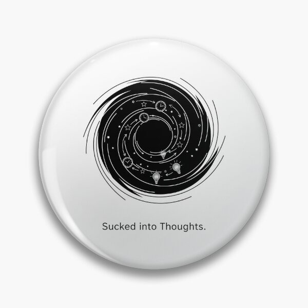 Item preview, Sucked into Thoughts – Black Hole designed and sold by Amir Faysal.