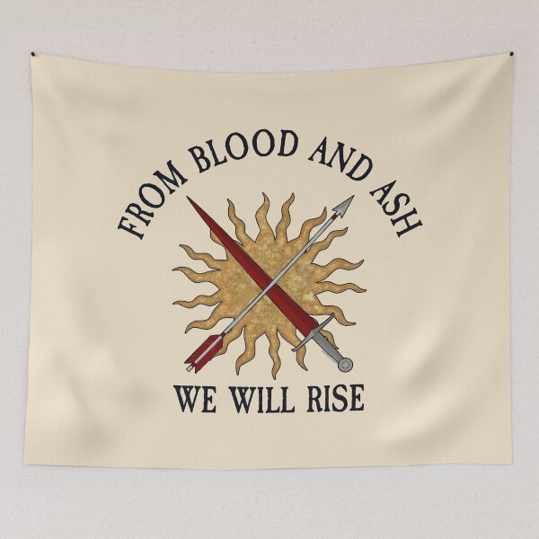 Item preview, From Blood and Ash We Will Rise designed and sold by DappledMoon.