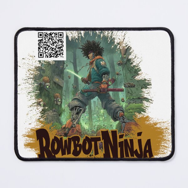 Item preview, RowBot Ninja Interactive Video Tee designed and sold by DUNKAH63.