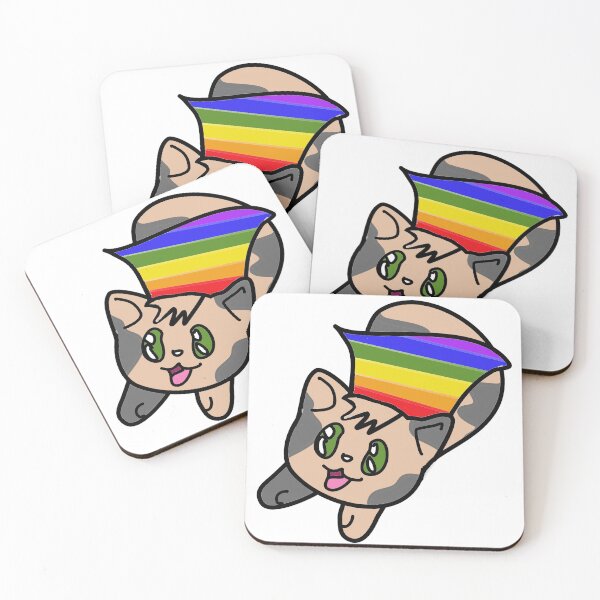 Item preview, Half Cat Super Pride All Pride designed and sold by Milk on Cake.