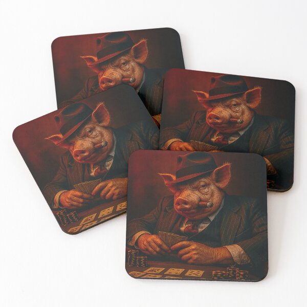 Item preview, The Pigfather – Mafioso Porker Poker Night designed and sold by lapart.