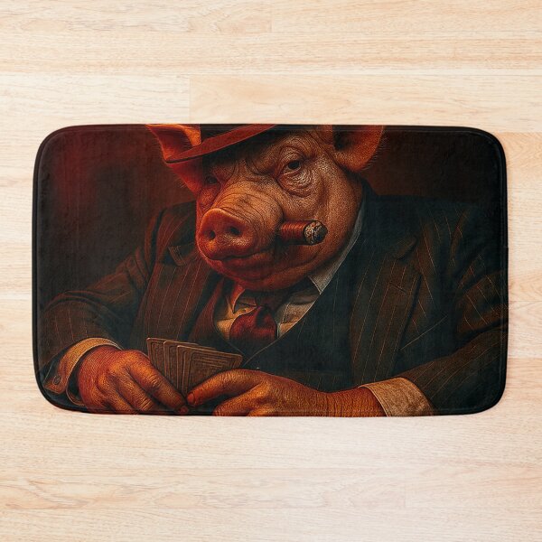 Item preview, The Pigfather – Mafioso Porker Poker Night designed and sold by lapart.