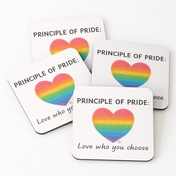 Item preview, Principle of PRIDE: Love who you choose designed and sold by DianaAlunaImage.