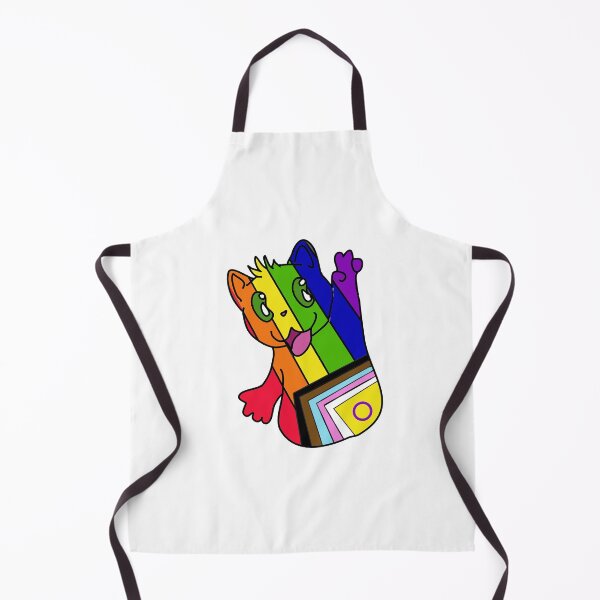 Item preview, Half Cat Pride Wishes You Peace designed and sold by Milk on Cake.