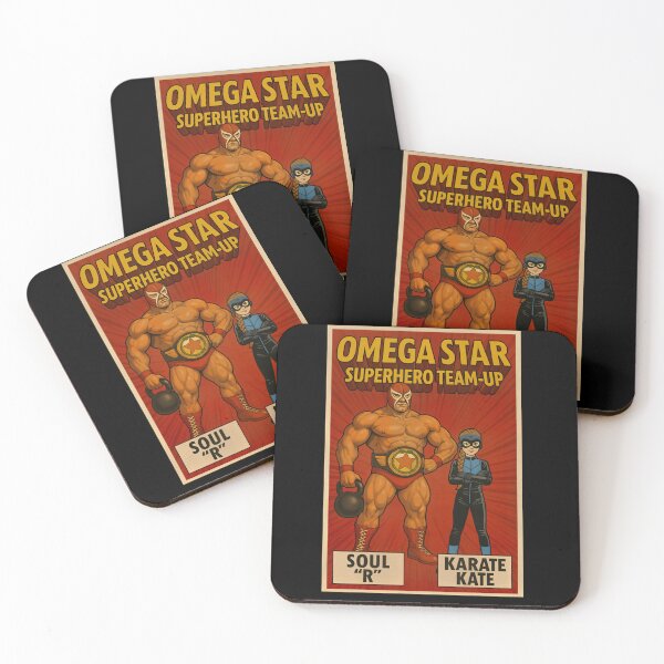 Item preview, Omega Star Superhero Team-up designed and sold by ZZanadu.