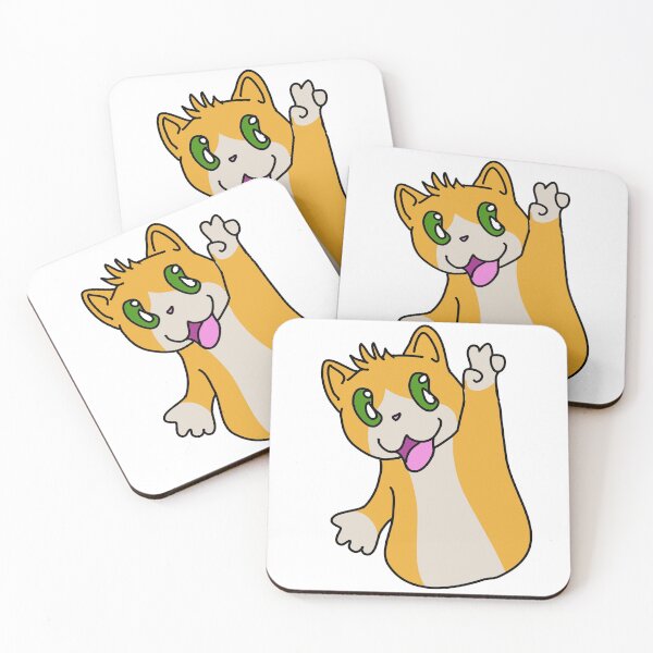 Item preview, Half Cat Orange Wishes You Peace designed and sold by Milk on Cake.