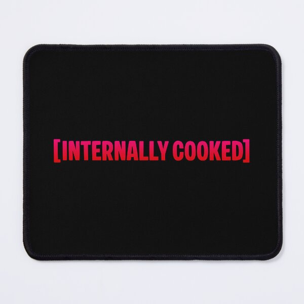 Item preview, Internally Cooked] in Red designed and sold by Memes N Lore .