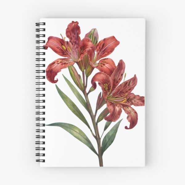 Item preview, Red Peruvian Lily (Alstroemeria) designed and sold by HOMETOWN86.