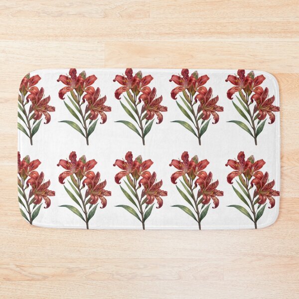 Item preview, Red Peruvian Lily (Alstroemeria) designed and sold by HOMETOWN86.