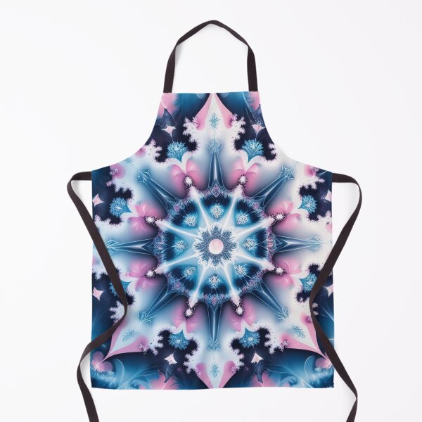 Item preview, Crystalline Star – Icy Fractal Mandala of Winter Light designed and sold by Harmonic_Layers.