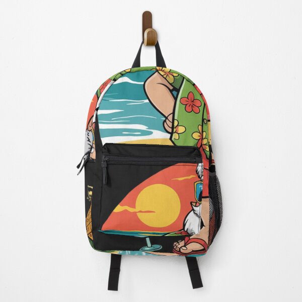 Item preview, Santa Christmas in July on Beach Hawaiian Summer Vacation designed and sold by ConceptualVibes.