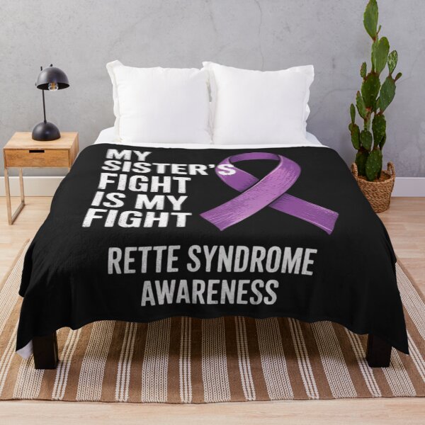 Item preview, RTT My Sister's Fight Is My Fight Rett Syndrome Awareness designed and sold by ConceptualVibes.
