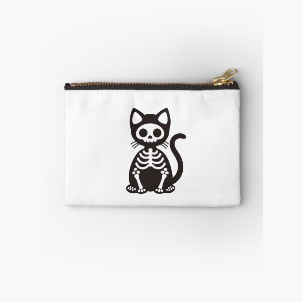 Item preview, Meow to the Bone – Skeleton Cat designed and sold by EastEndTownie.