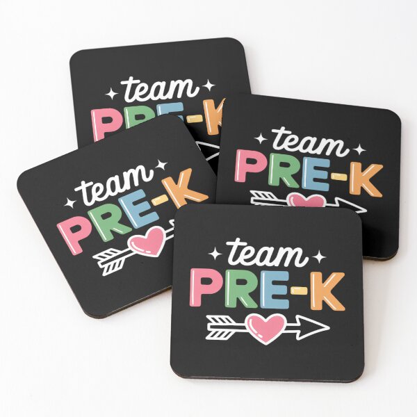 Item preview, Team Pre-K PreSchool Teacher Student Back To School designed and sold by Sunset4Bones.