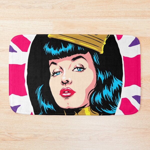 Item preview, Save the Pin-Up Queen - Color Edition designed and sold by bonustrash.