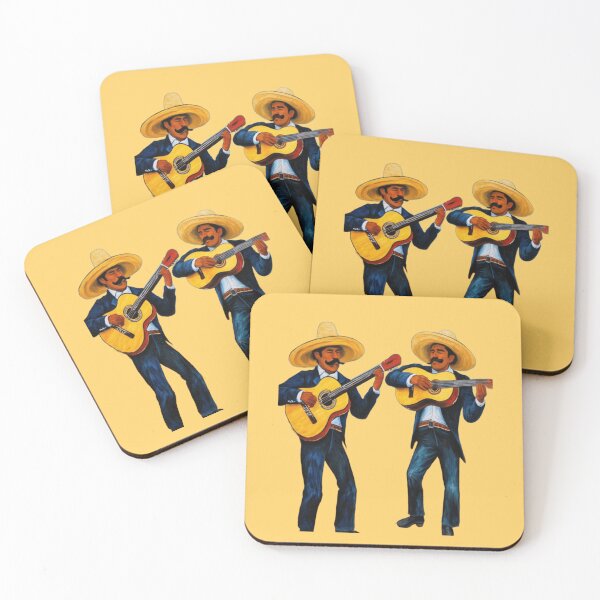 Item preview, "Passionate Mariachi Duo: Traditional Mexican Music Performance" designed and sold by Artisticanvas.