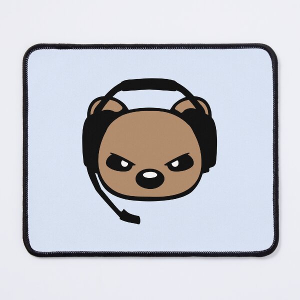 Item preview, Bear Teddy Gamer Headset Voice Chat PC Gaming Console designed and sold by shirt-o-mat.