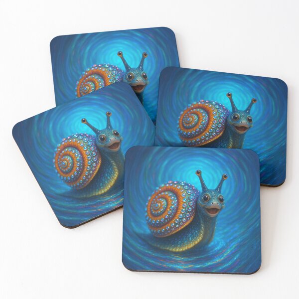 Item preview, Psychedelic Snail designed and sold by SmashedApples.
