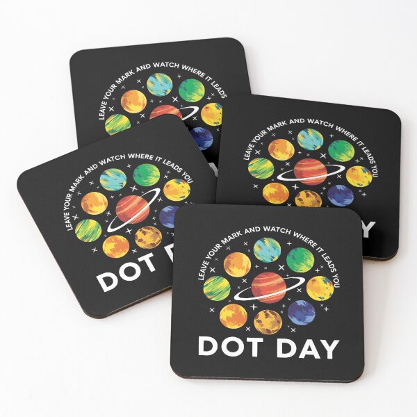 Item preview, Dot Day Planets – Make Your Mark Inspirational Design designed and sold by fawzimorsy.