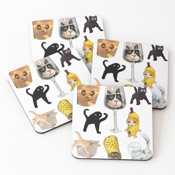 Item preview, Funny Meme Doodle Silly Cat designed and sold by AShanDome.