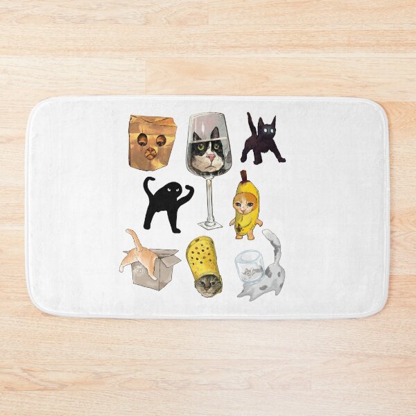 Item preview, Funny Meme Doodle Silly Cat designed and sold by AShanDome.