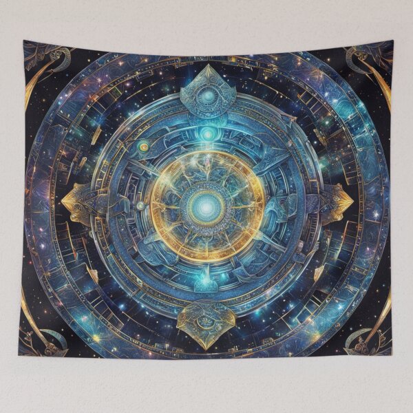 Item preview, Celestial Stargate Mandala designed and sold by Harmonic_Layers.