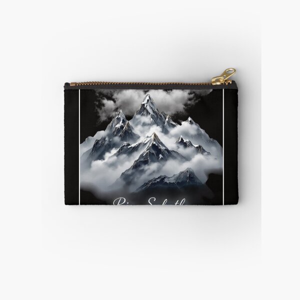 Item preview, Mountains with a cloud and a neon sign that says rise safely designed and sold by cafegrafis.