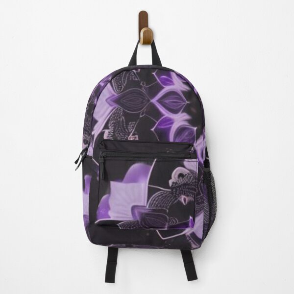 Item preview, Mystical Purple Floral Mandala On Dark Background designed and sold by Harmonic_Layers.