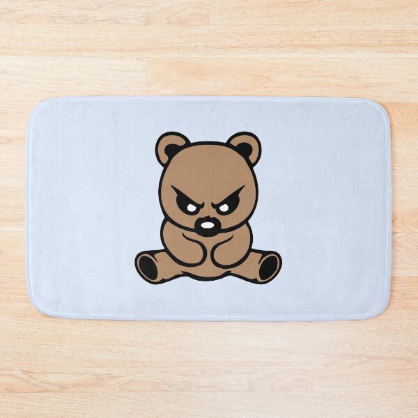 Item preview, Evil Teddy Bear Bad Mood Look Angry Danger Monster designed and sold by shirt-o-mat.