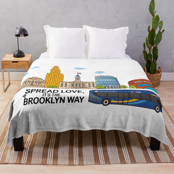 Item preview, Brooklyn Landmarks – Vibrant Illustration designed and sold by Designfordream.