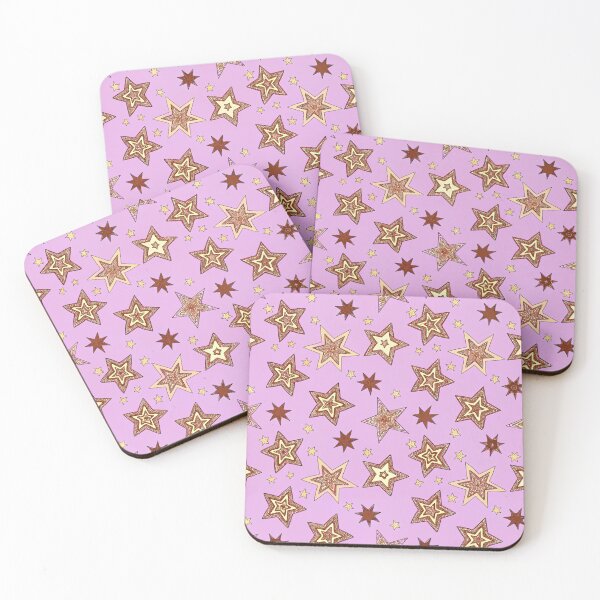 Item preview, Playful Stars on Cotton Candy Sky designed and sold by joycrysstudio.