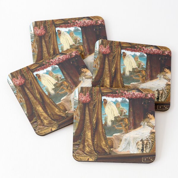 Item preview, The Meeting of Antony and Cleopatra, 41 BC - Sir Lawrence Alma-Tadema designed and sold by forgottenbeauty.