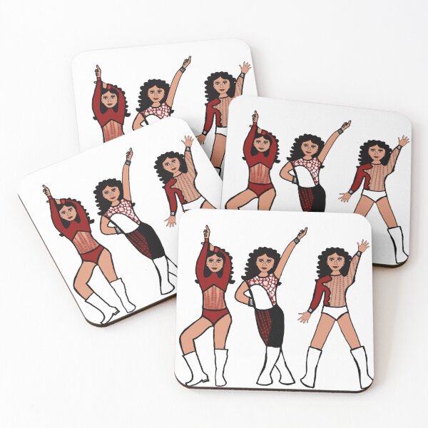 Item preview, Tri Pose Dancer / Majorette Red & Black  B designed and sold by TheStyleofU.