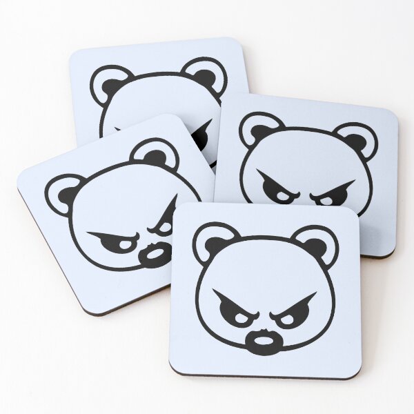 Item preview, Evil Teddy Bear Bad Mood Look Angry Danger Monster designed and sold by shirt-o-mat.