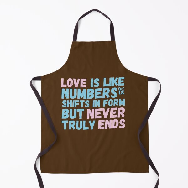 Item preview, Love and Numbers Minimal Quote Design designed and sold by idealis.