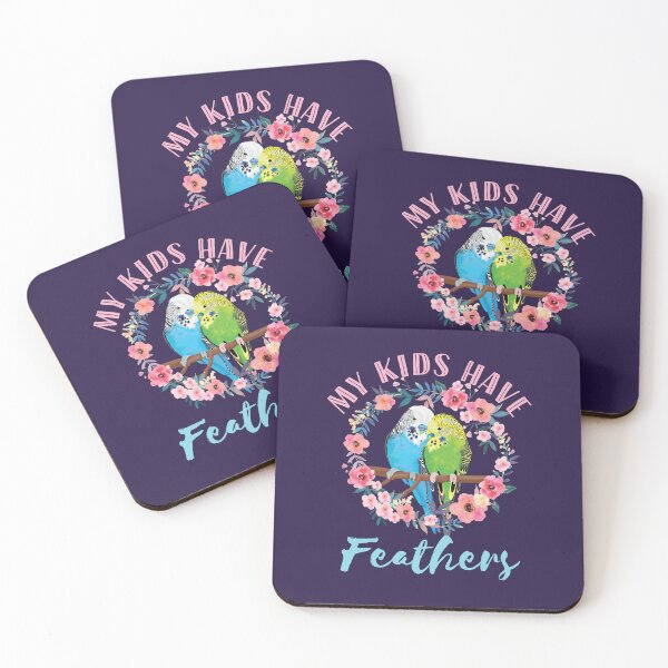 Item preview, Budgie Mom Parakeet Owner My Kids Have Feathers  designed and sold by jaygo.