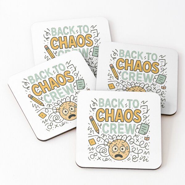 Item preview, Back to Chaos Crew – Fun First Day of School designed and sold by Rajasekar.