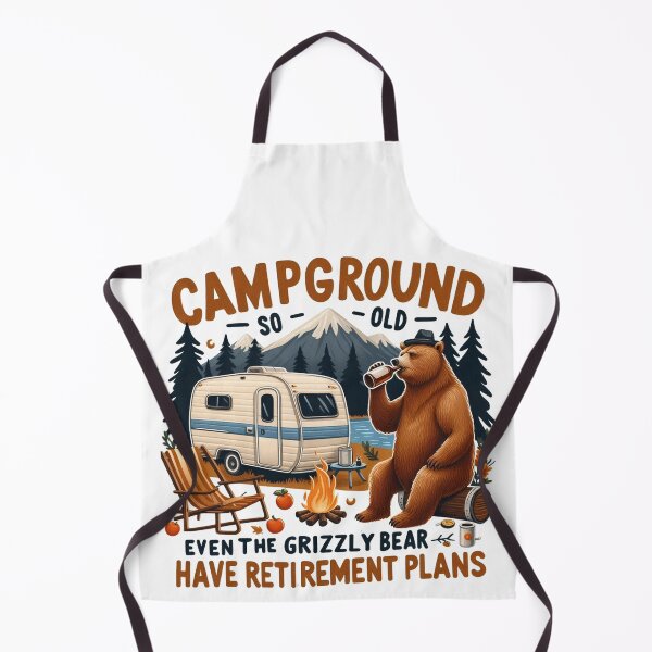 Item preview, Old Campground, Grizzly bear Old Campground designed and sold by HaydenMillepied.