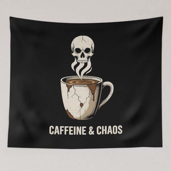 Item preview, Caffeine & Chaos designed and sold by Uglyandcute.